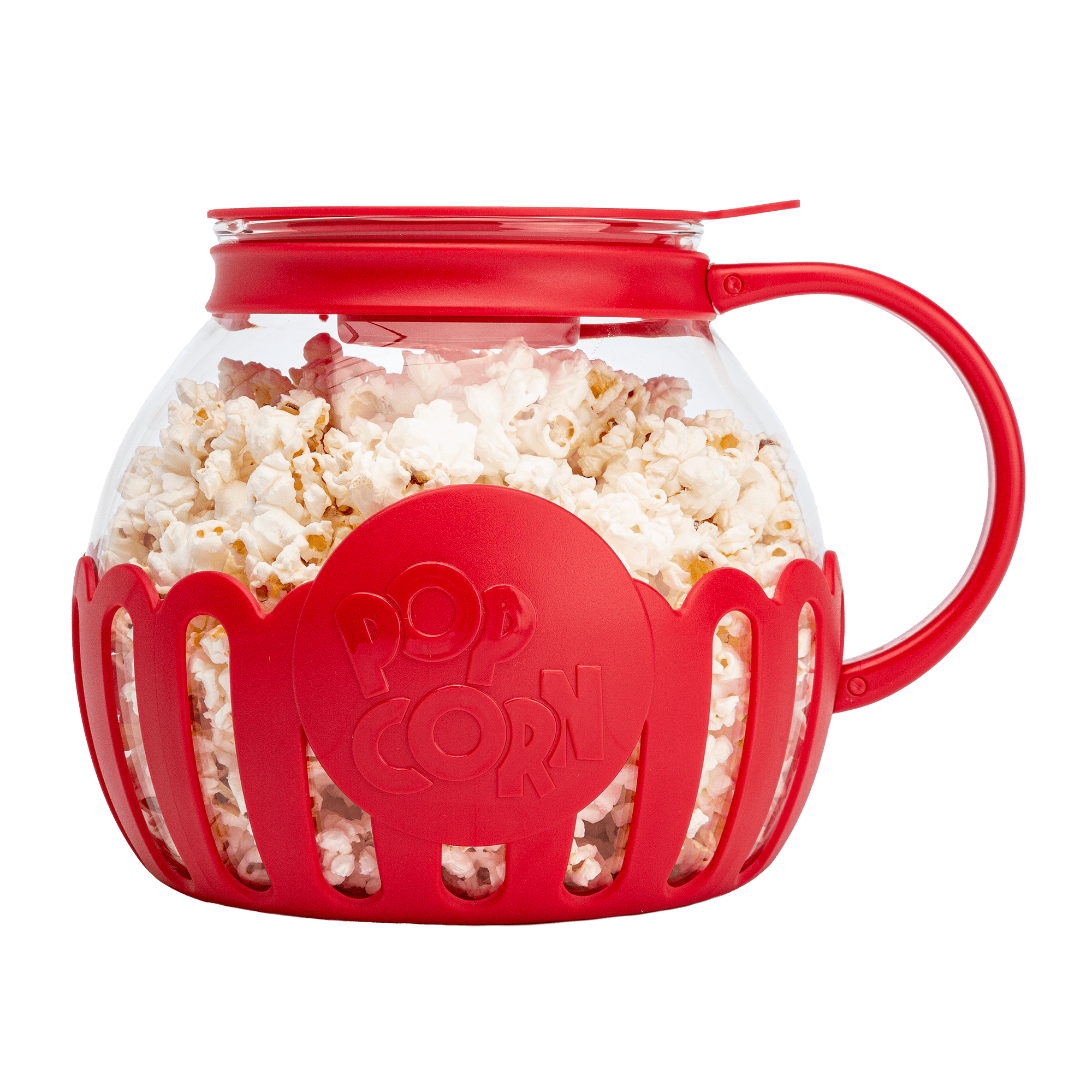 Ecolution Micro-Pop Popcorn Ball Maker Set, Create The Perfect Sized Treats, Made Without BPA, Mess-Free & Dishwasher Safe, 4-Piece Set, Multicolor