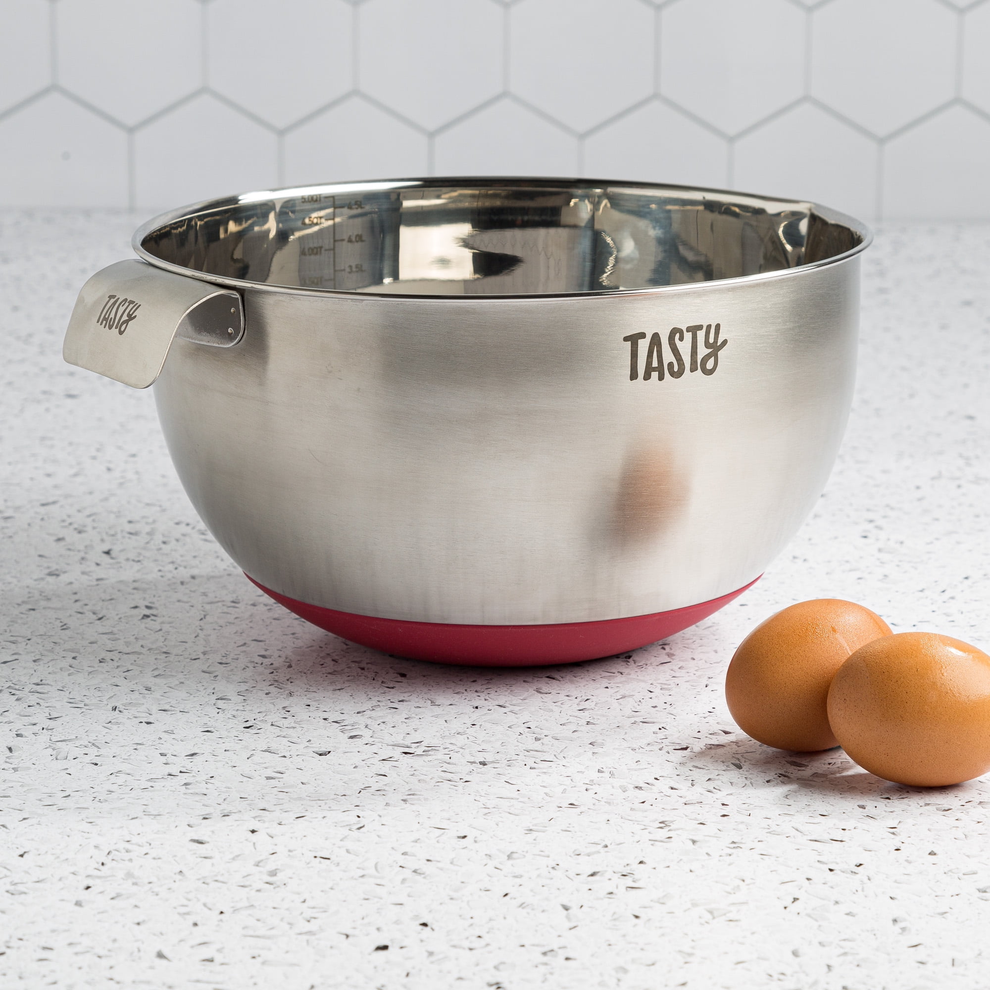 Tasty 15 Piece Baking Kitchen Gadget Set with Large Mixing Bowl