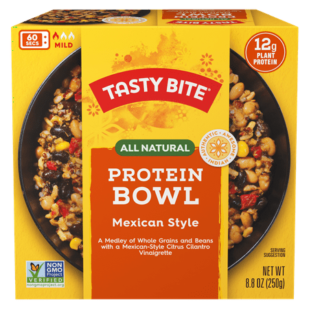 product image of Tasty Bite All Natural Mexican Plant Based Protein Bowl, Shelf-Stable, 8.8 oz