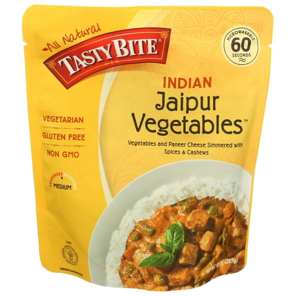 Tasty Bite Jaipur Vegetable, 10 Ounce -- 6 per case.