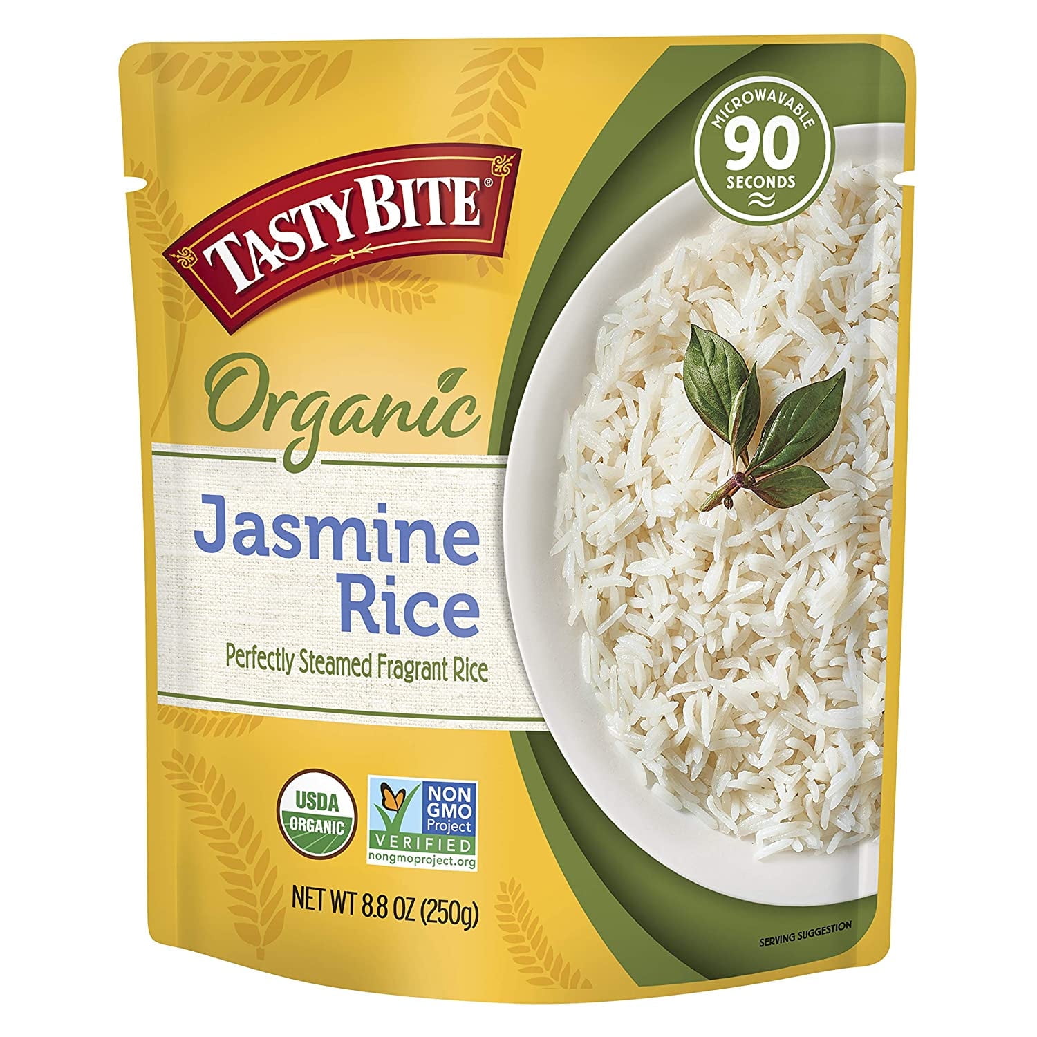 Tasty Bite Jasmine Rice, Microwaveable Cooked Rice, 8.8 Ounce ( Pack Of 3.)