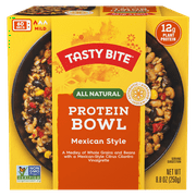 Tasty Bite Mexican Style Protein Bowl, Plant Based All Natural Shelf-Stable, 8.8 oz