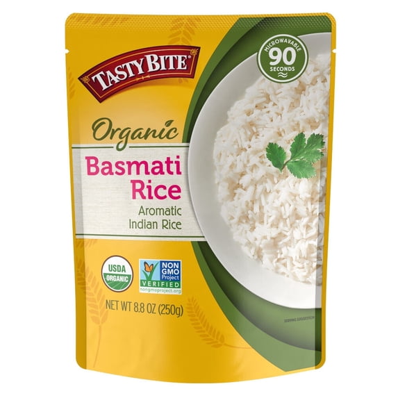 Tasty Bite Organic Basmati Rice -- 8.8 oz