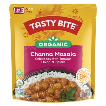 Tasty Bite Organic Channa Masala 10oz - Spiced chickpea curry
