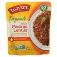 thumbnail image 1 of Tasty Bite, Organic Indian Madras Lentils, Hot & Spicy, 10 oz Pack of 3, 1 of 2