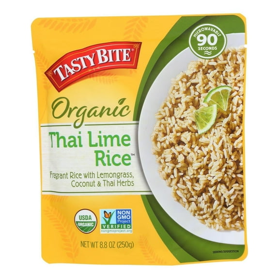 Tasty Bite Rice - Thai Lime - 8.8 oz - case of 6