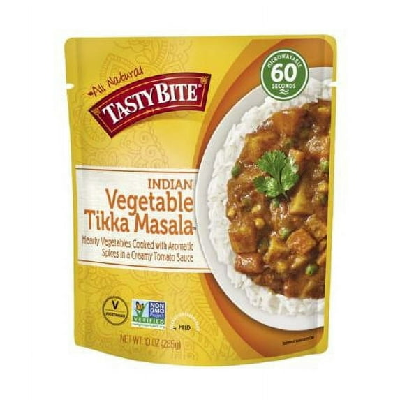 Tasty Bite Vegetable Tikka Masala 10 oz Pack of 4
