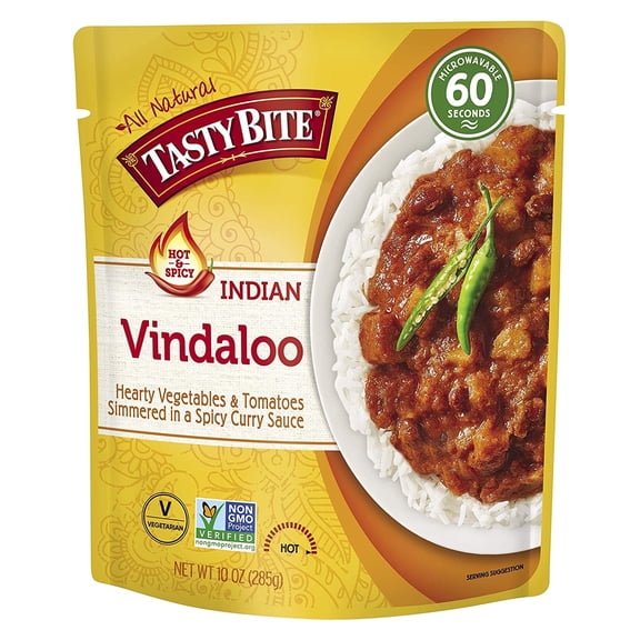 Tasty Bite Vindaloo Hot & Spicy - 10 oz Pack of 2