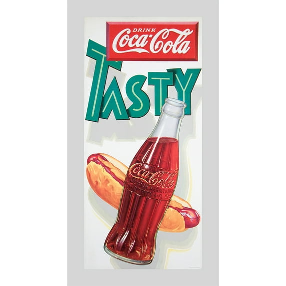 "Tasty Coca-Cola" - Giclee Repoduction Canvas Wall Art