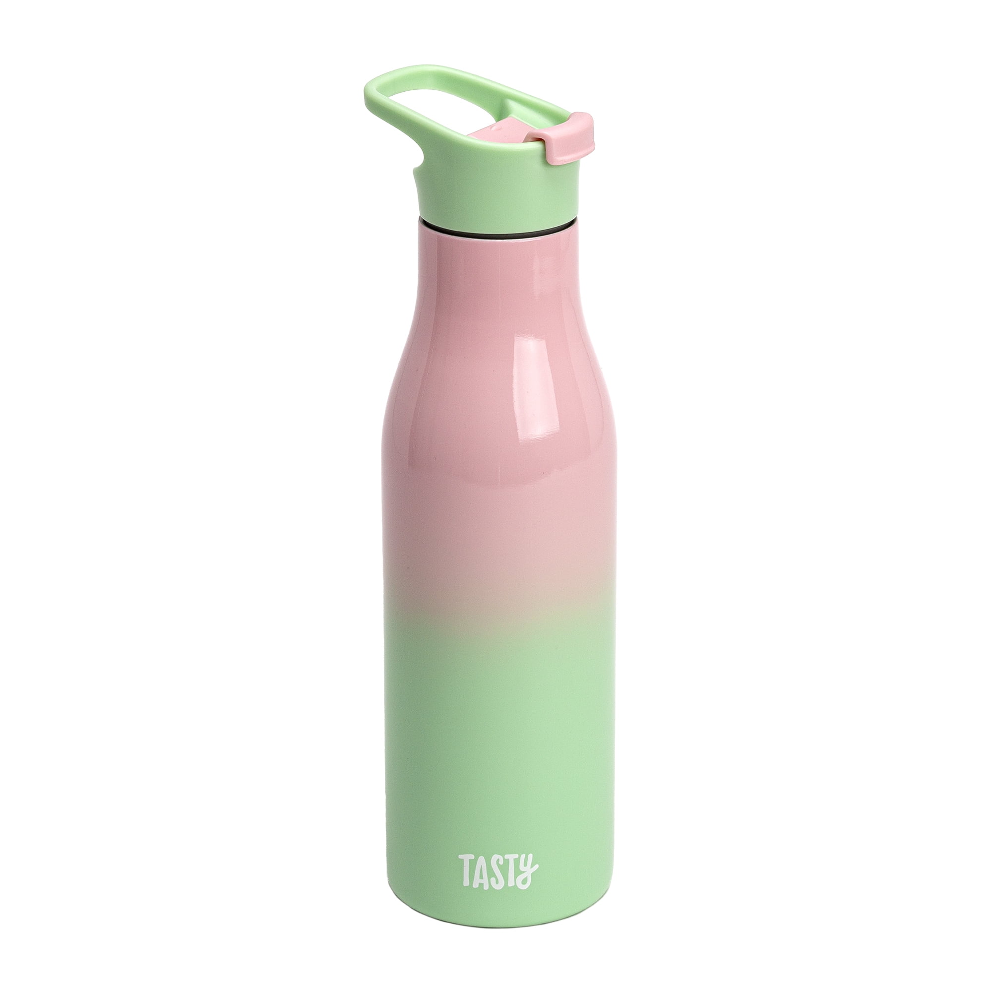 https://i5.walmartimages.com/seo/Tasty-Double-Wall-Stainless-Steel-Insulated-Bottle-with-Flip-Top-Lid-18-Ounce-Green-Pink_8922c23d-d8ec-440d-8820-061da0452743.6ef12c7a21c1094bd1d58f9b23f443b0.jpeg