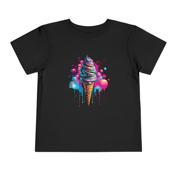 Tasty Ice Cream Toddler Short Sleeve Tee