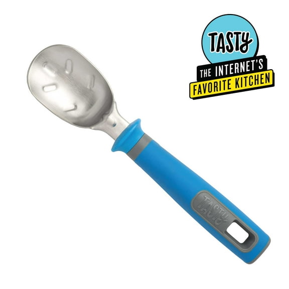 Tasty Stainless Steel Classic Ice Cream Scoop, 9.5"x2", Royal Blue