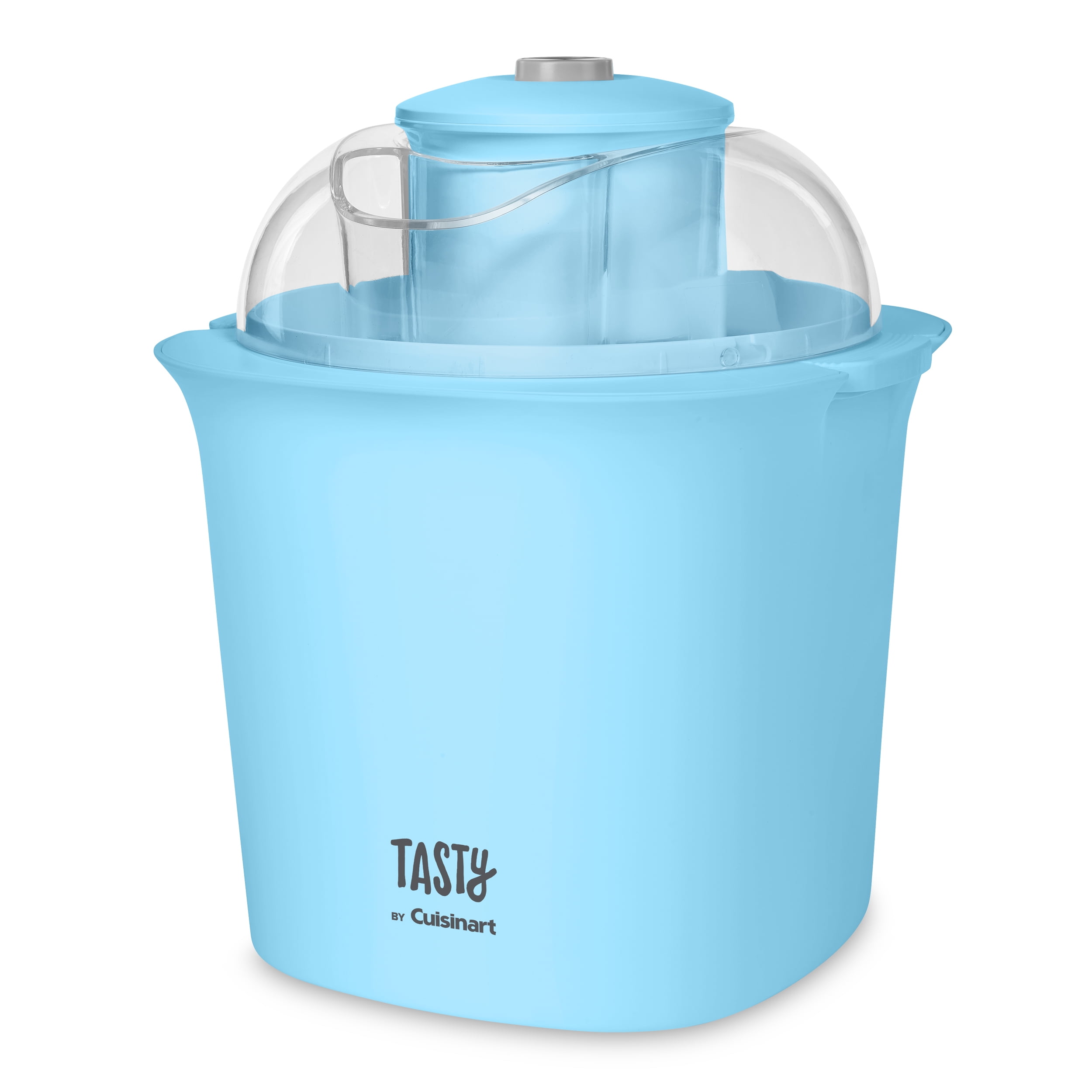Tasty by Cuisinart Ice Cream Maker, 1.5 qt & Ice Cream Maker, Blue