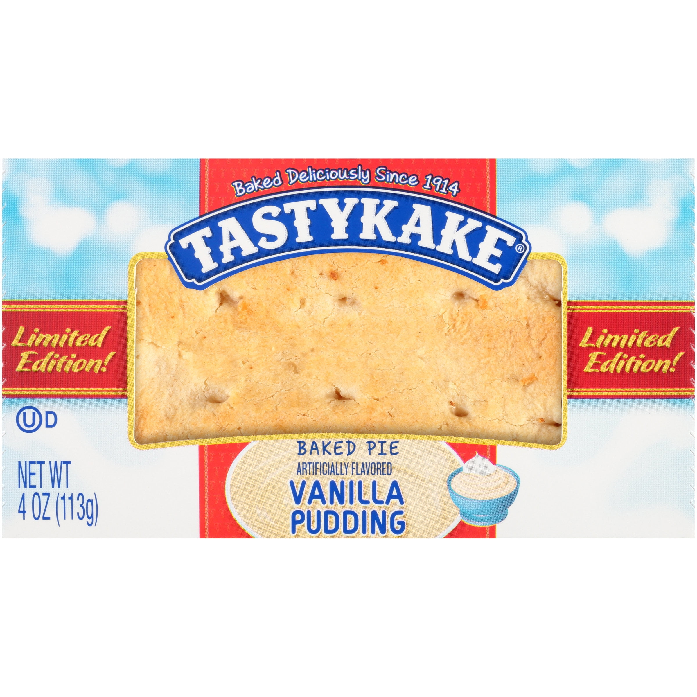 TastyKake® Vanilla Pudding Baked Pie 4 oz. Box