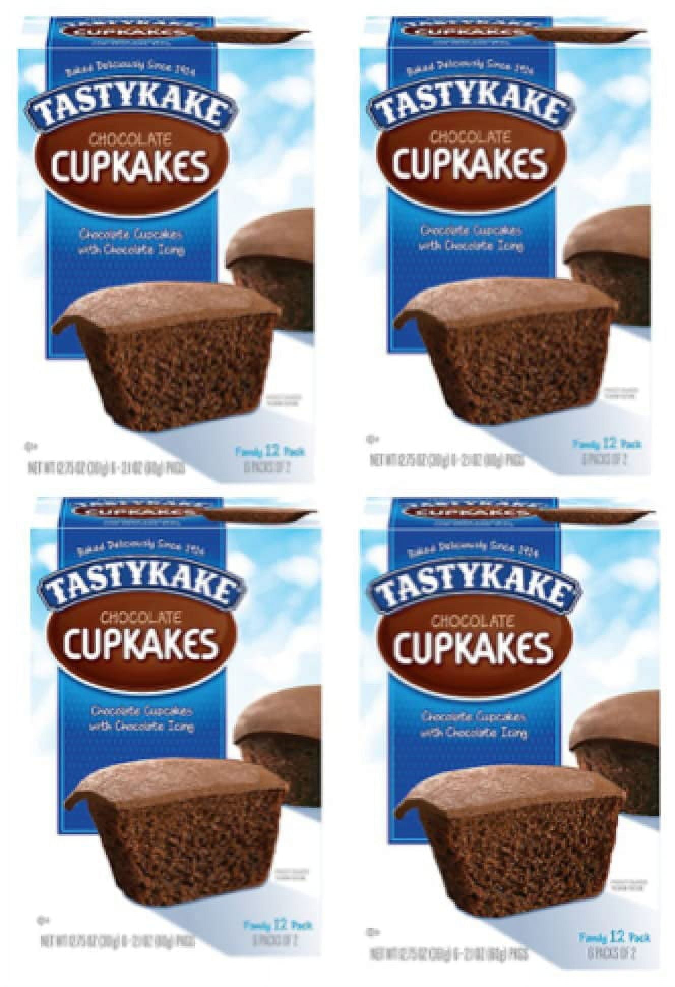 Tastykake Chocolate Cupcakes - 4 Pack
