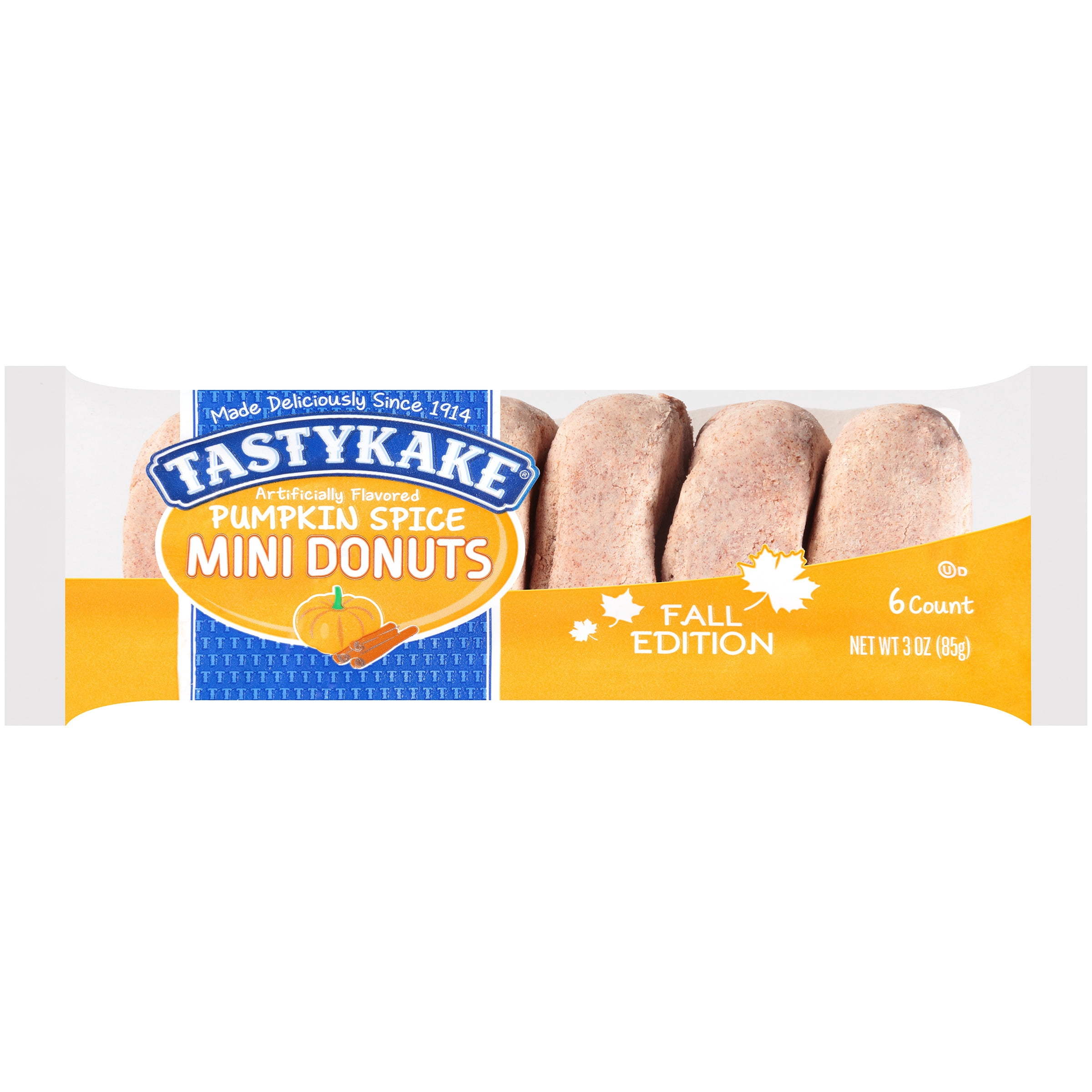 Tastykake® Fall Edition Pumpkin Spice Mini Donuts 3 oz. Pack