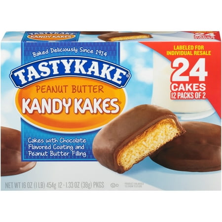 Tastykake® Kandy Kakes® Peanut Butter Cakes 12-1.33 oz. Packs