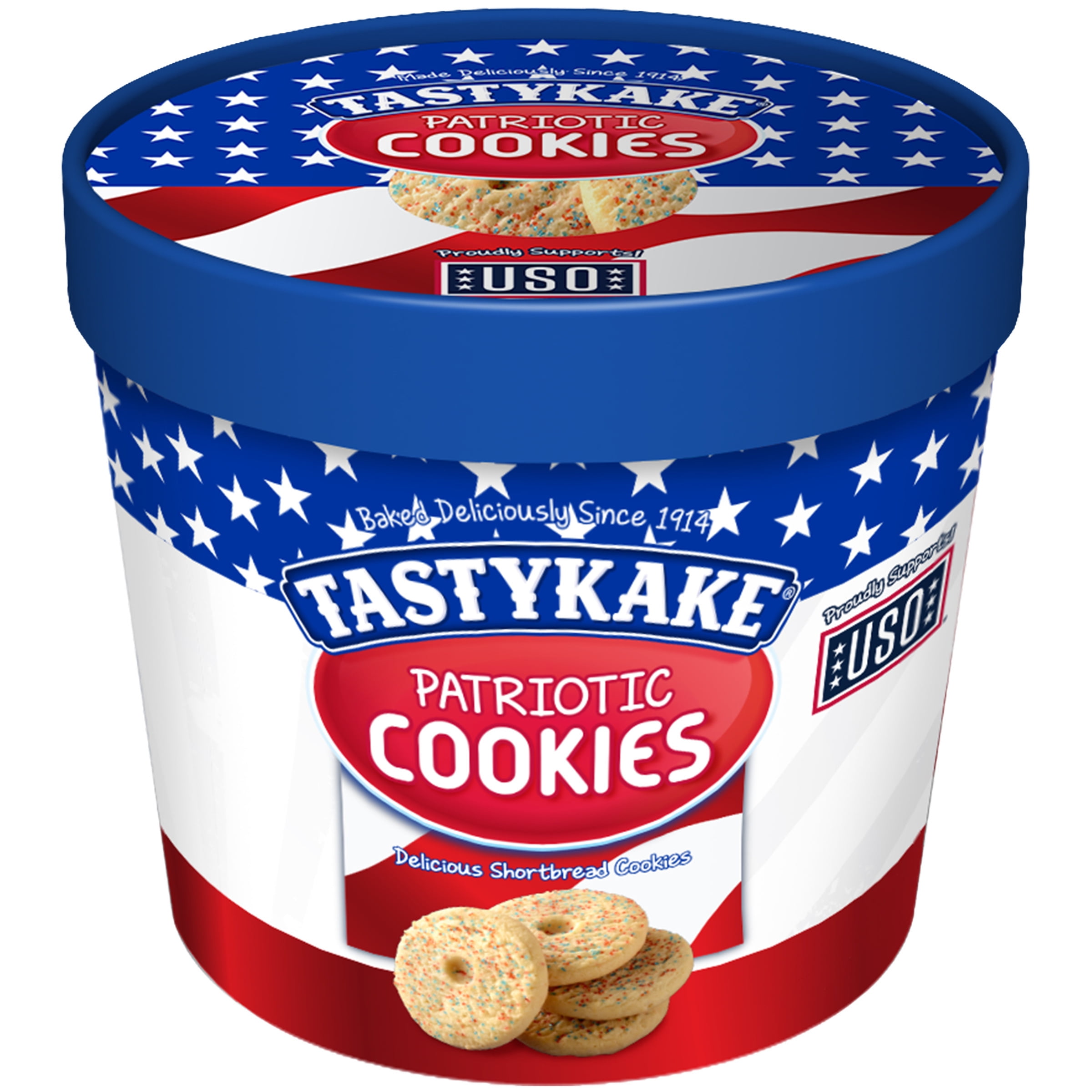Tastykake® Patriotic Cookies 14 oz. Tub