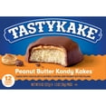thumbnail image 1 of Tastykake Peanut Butter Kandy Kakes, 12 Count, 6 Packs of 2 Chocolate and Peanut Butter Snack Cakes, 1 of 15