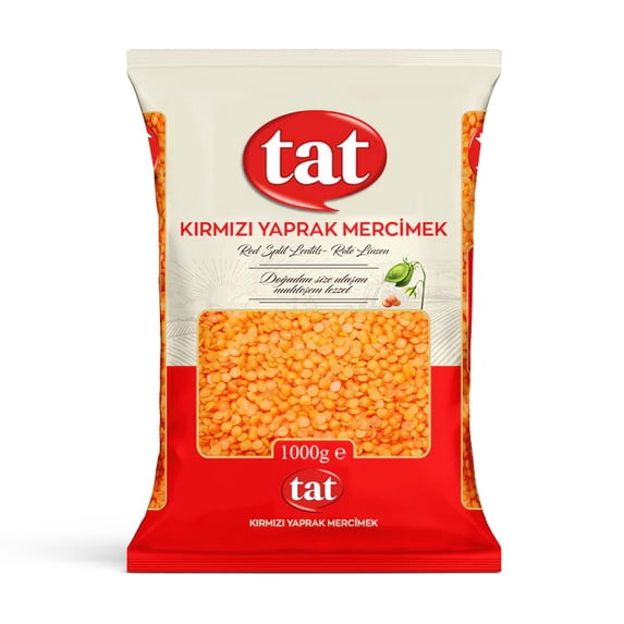 Tat Red Split Lentils 35.3oz (1Kg)