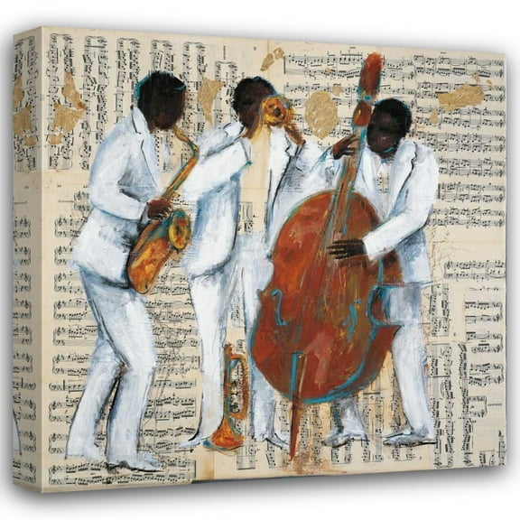 Tat Vila 20x20 Gallery Wrapped Canvas Wall Art Titled - The King