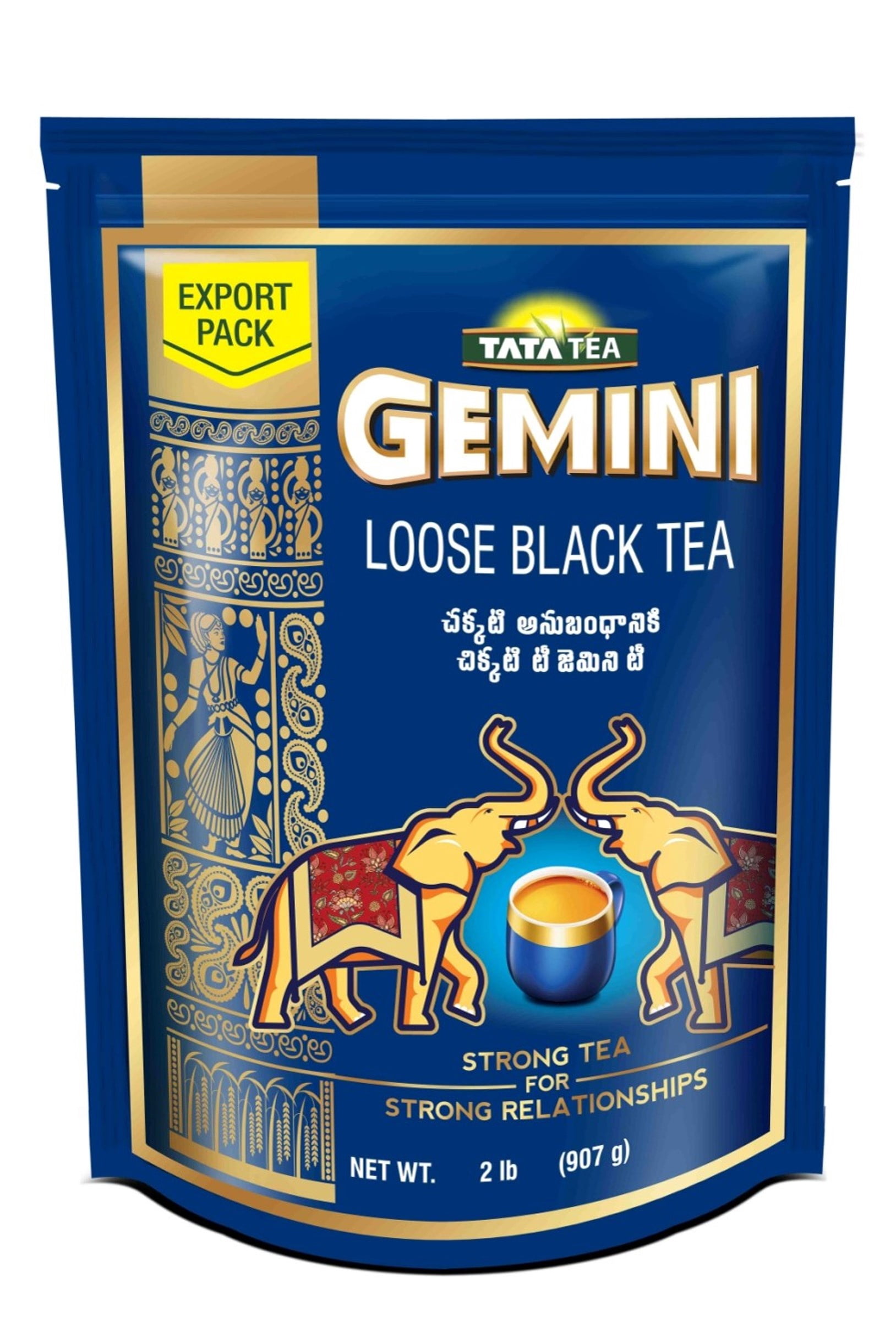 Tata Tea Gemini Loose Black Tea 907g (2 Lb) - Walmart.com