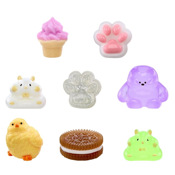 Tataba Squishy, Collectible, Cute Characters, DIY Flocking, Blind Pack, Age 3+