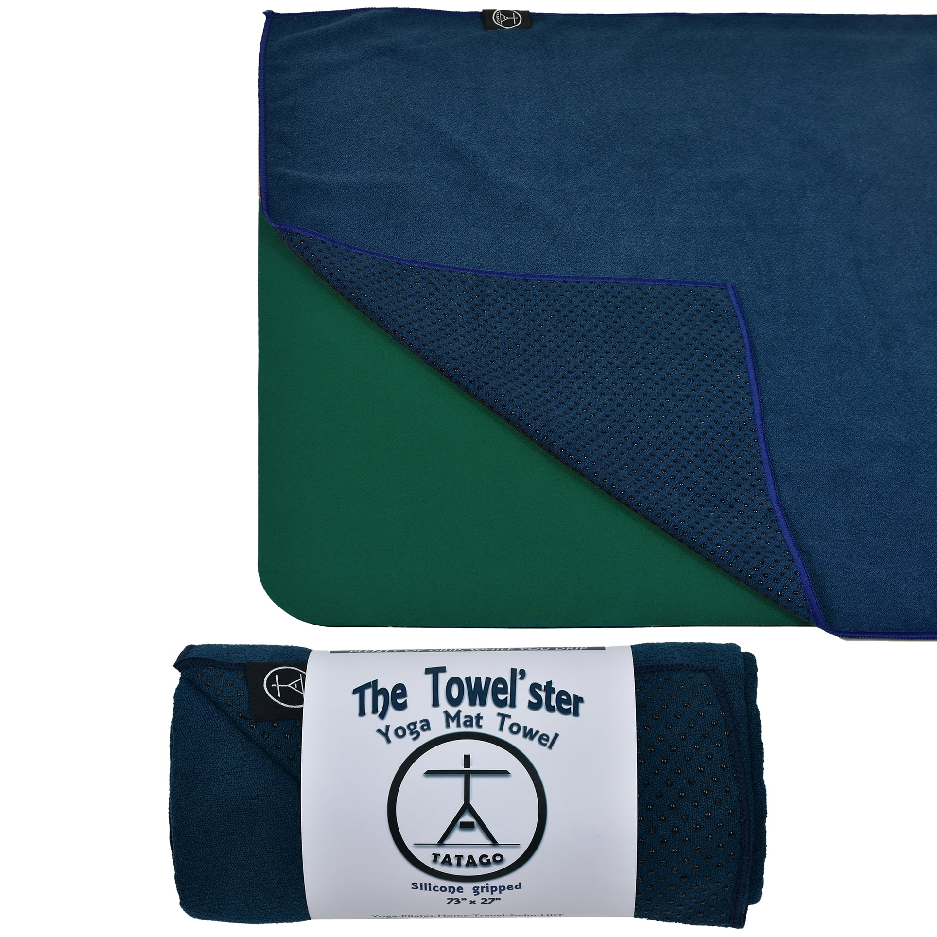 Tatago Hot Yoga TowelSoft Microfiber & Silicone Yoga Towels for Hot