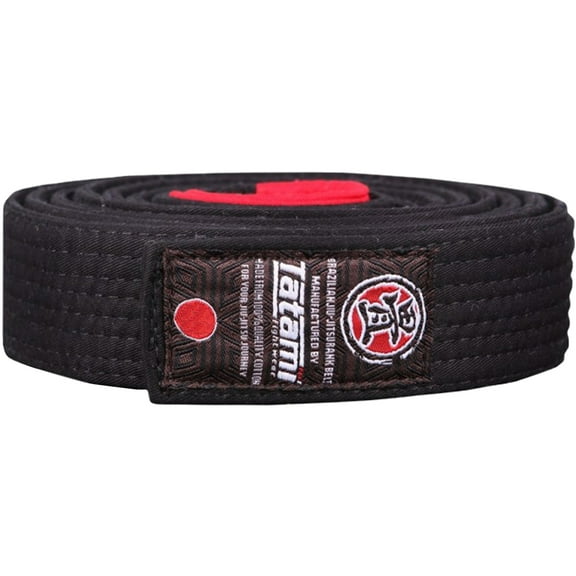 Tatami Fightwear Adult BJJ Rank Belt - A1 - Black