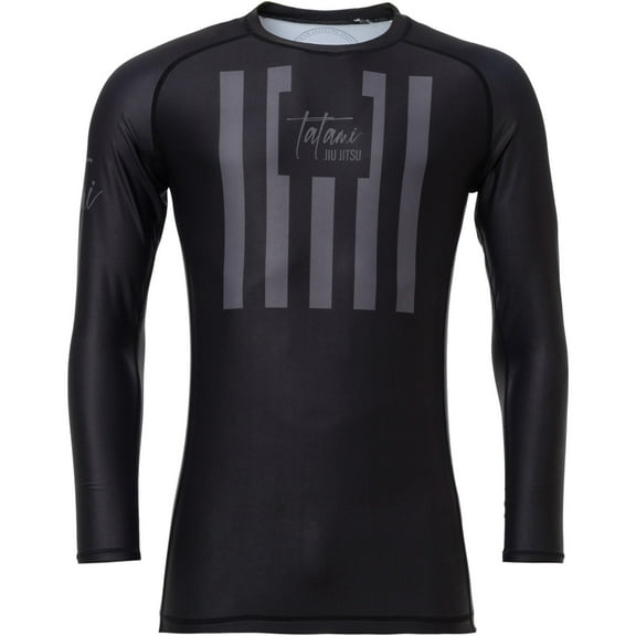 Tatami Fightwear Control Long Sleeve Rashguard - Small - Black