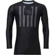 Tatami Fightwear Control Long Sleeve Rashguard - Small - Black