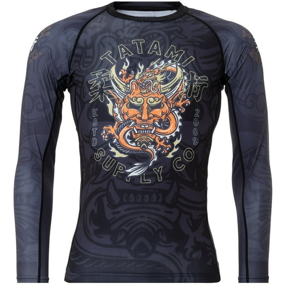 Tatami Fightwear Devil's Game Eco Tech Recycled Long Sleeve Rashguard - Medium