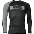 thumbnail image 1 of Tatami Fightwear Essential 3.0 Long Sleeve Rashguard - Small - Black/White, 1 of 6