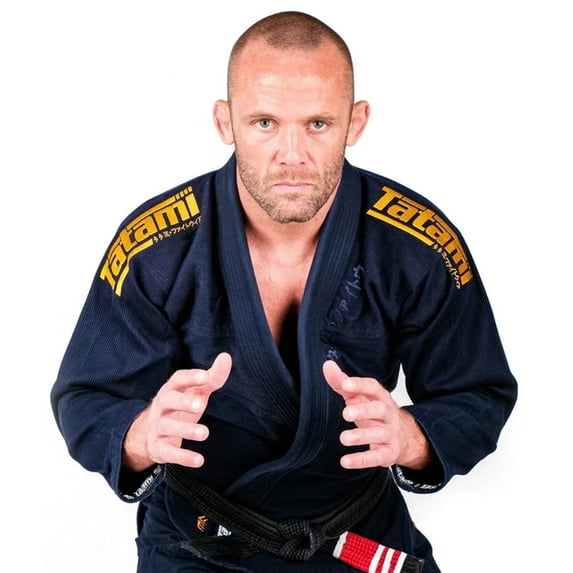 Tatami Fightwear Estilo Black Label BJJ Gi - A2L - Gold/Navy