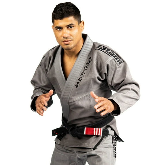 Tatami Fightwear Estilo Black Label BJJ Gi - A2XL - Black/Gray