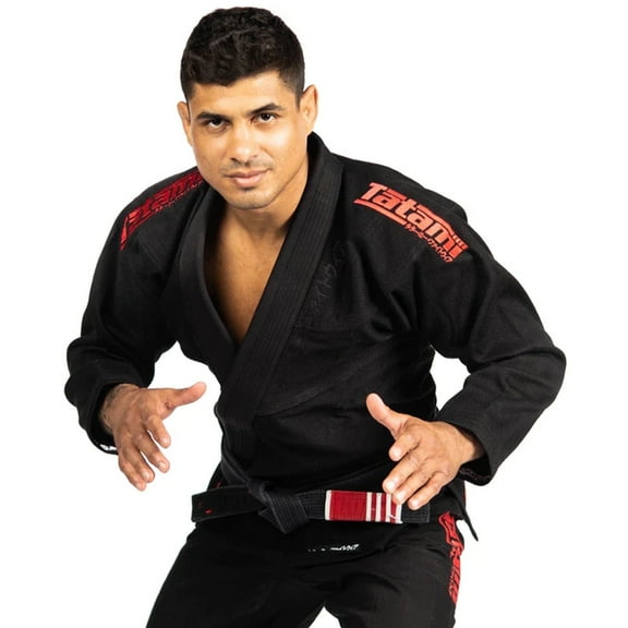 Tatami Fightwear Estilo Black Label BJJ Gi - A2XL - Red/Black