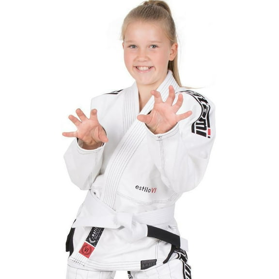 Tatami Fightwear Kid's Estilo 6.0 BJJ Gi - M0 - White/Black