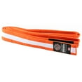 thumbnail image 1 of Tatami Fightwear Kid's IBJJF Rank Belt - M4 - Orange/White, 1 of 1