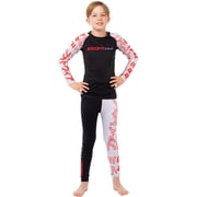 Tatami Fightwear Kids Uncover Grappling Spats - Large - Black