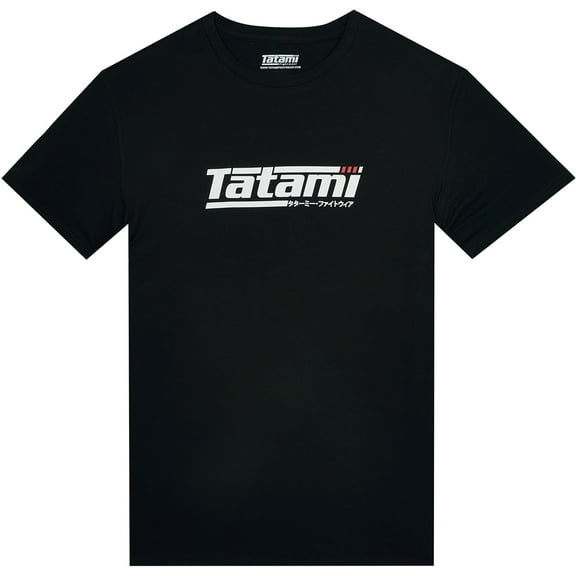 Tatami Fightwear Logo T-Shirt - Small - Black/White