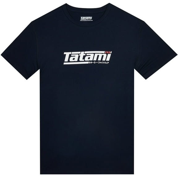 Tatami Fightwear Logo T-Shirt - Small - Navy/White