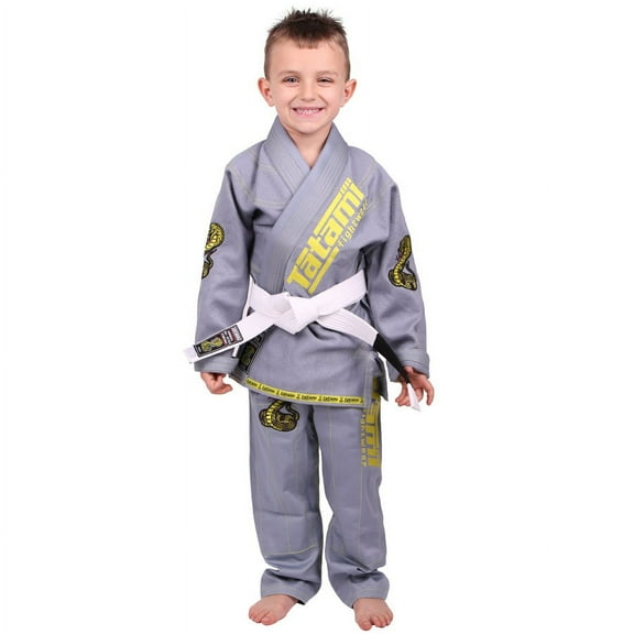 Tatami Fightwear Meerkatsu Kids Animal BJJ Gi - M0 - Gray