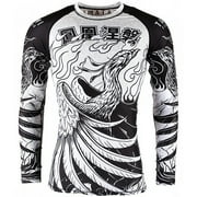 Tatami Fightwear Meerkatsu Phoenix Rising BJJ Long Sleeve Rashguard -2XL