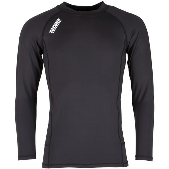 Tatami Fightwear Nova Basic Long Sleeve Rashguard - Small - Black