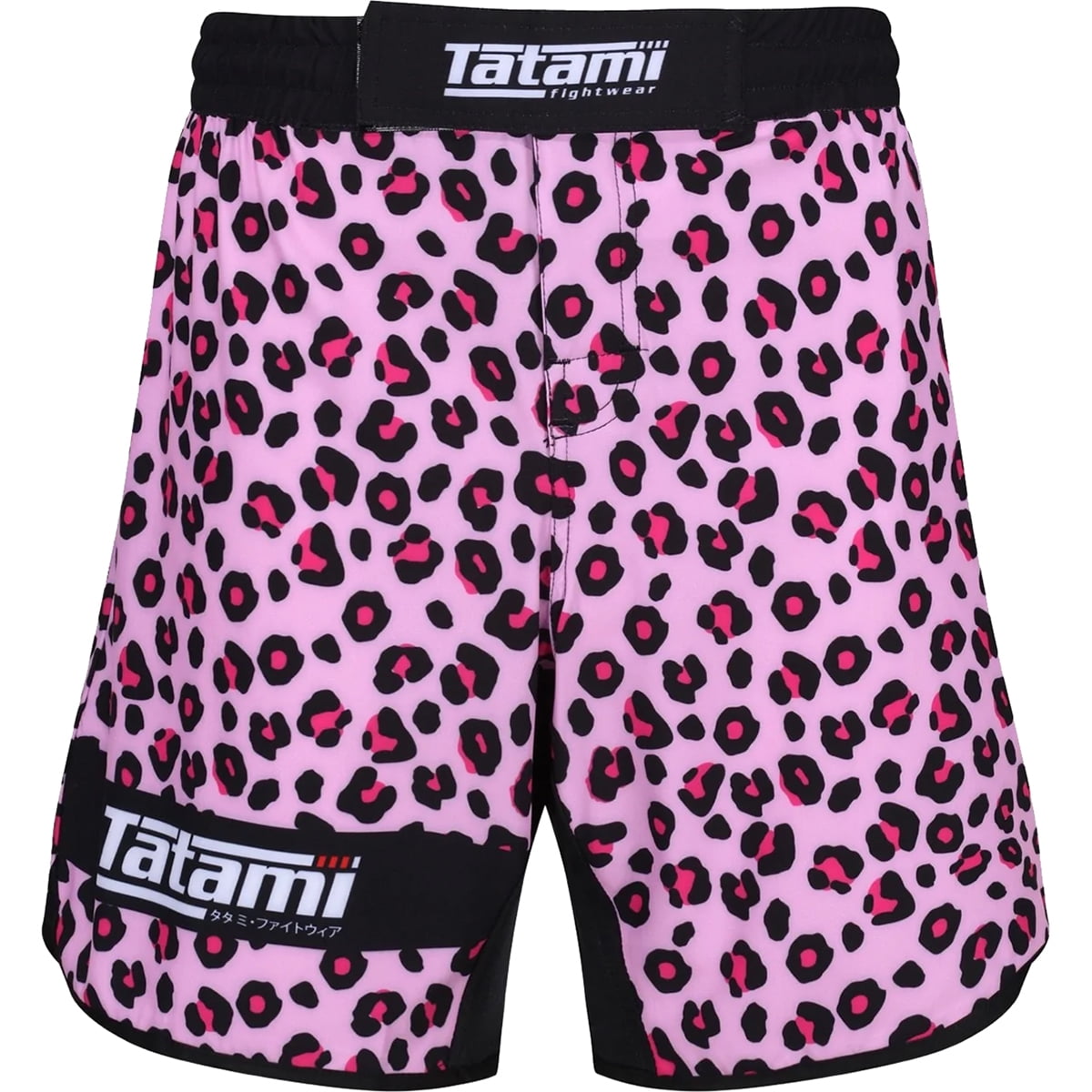 Tatami Fightwear Recharge Fight Shorts - Large - Pink Leopard