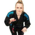 thumbnail image 1 of Tatami Fightwear Women's Estilo Black Label BJJ Gi - F1 - Blue/Black, 1 of 7