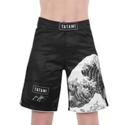 Tatami Fightwear Womens Kanagawa Fight Shorts - Large - Black