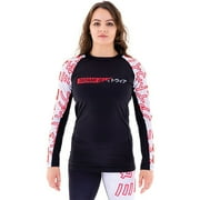 Tatami Fightwear Womens Uncover Long Sleeve Rashguard - XL - Black