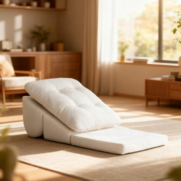 Tatami Modular Sofa, a Modern Home Relaxation Sofa Suitable for Adults, Modular Cloud Sofa (beige, Single) Suitable for Living Room and Bedroom Placement, Moving and Holiday Gifts.