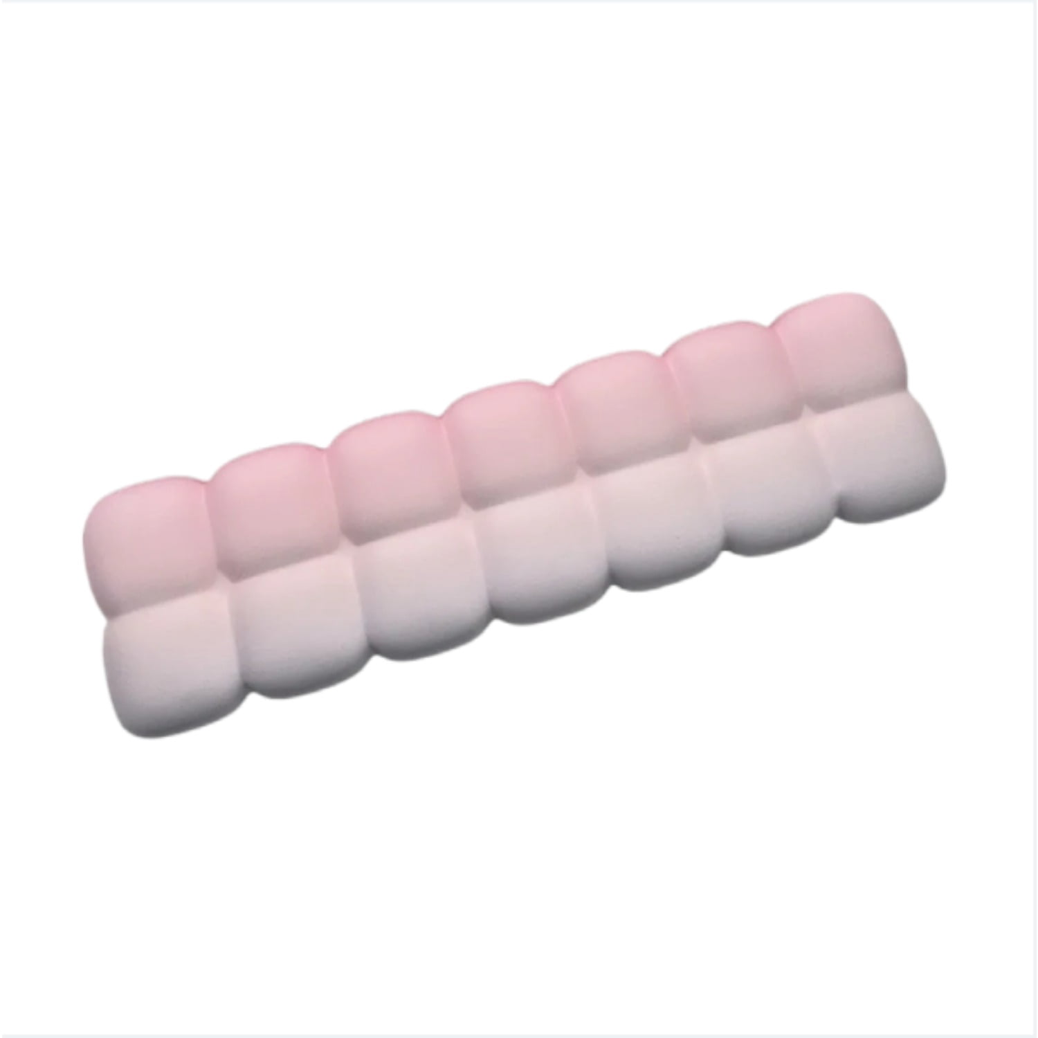 Tatami Style Memory Foam Keyboard Wrist Rest, Ergonomic Palm Support Pad for 75% Mechanical Keyboard, Office Gaming Wrist Cushion for Women